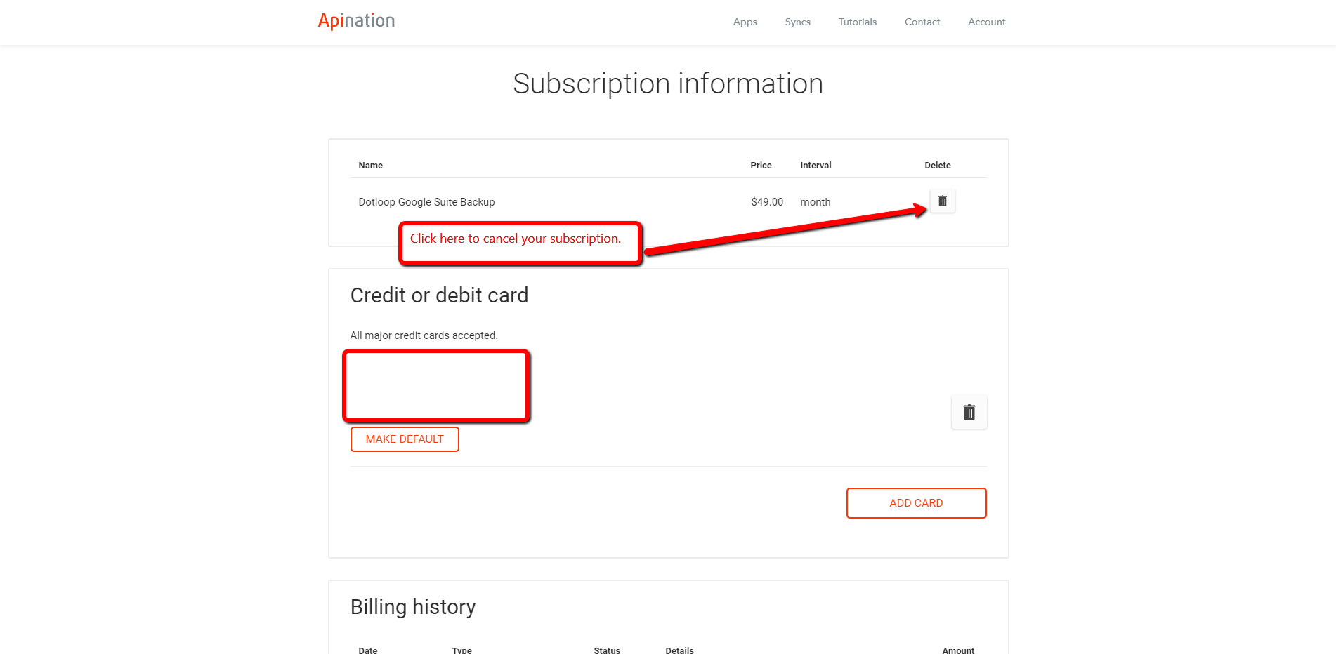 How to View/Cancel My Subscription - API Nation - powered by HappyFox