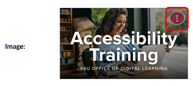 Example image set for course dashboard.