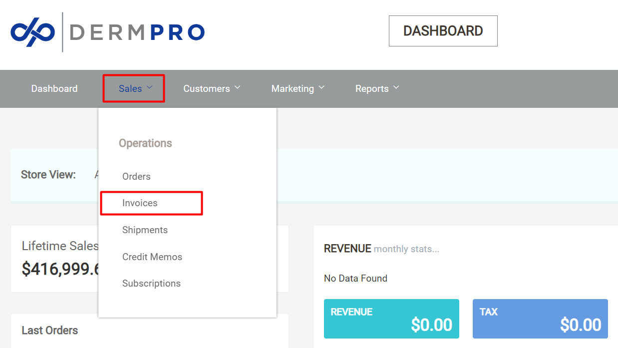 How to Print Out Multiple Invoices DermPRO Support