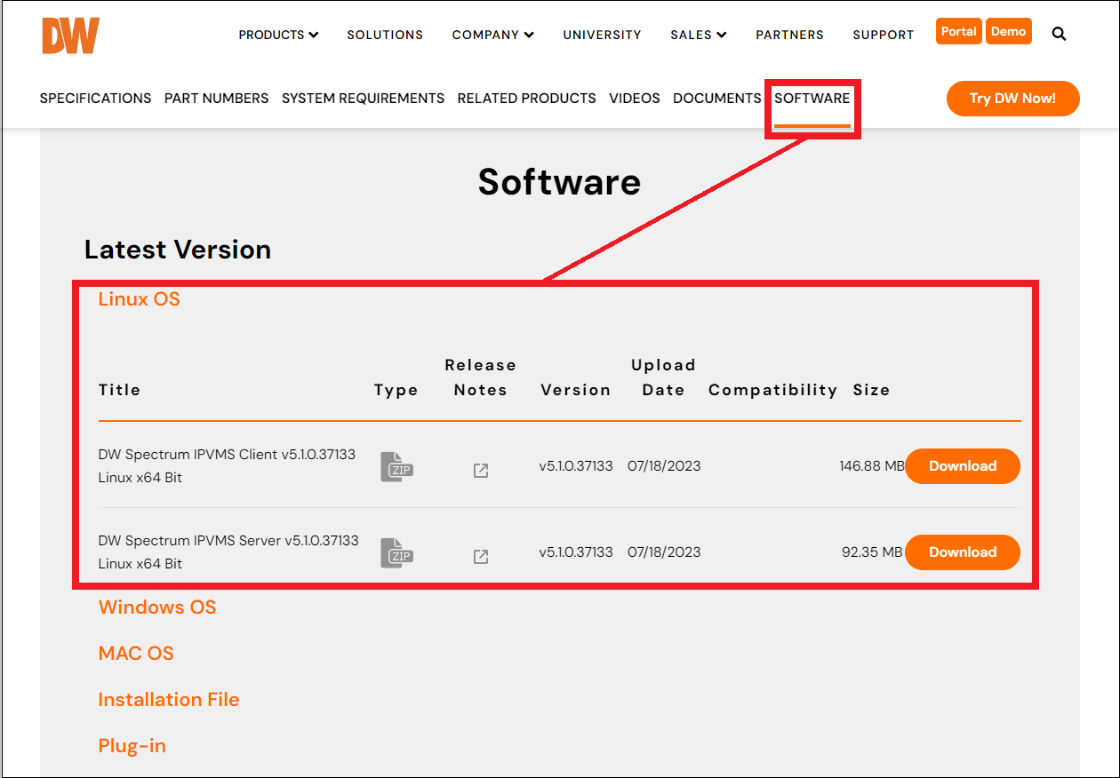 DW Spectrum - Installing DW Spectrum for Ubuntu - Digital Watchdog ...