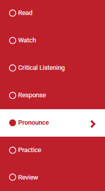 A screenshot of the different activity types in Medical Language Lab.