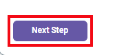 A screenshot of the Next Step button which must be clicked to save changes.