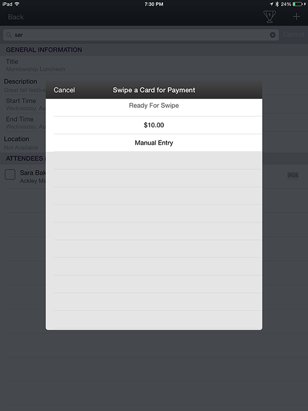 GrowthZone Pay Point of Sales ChamberMaster