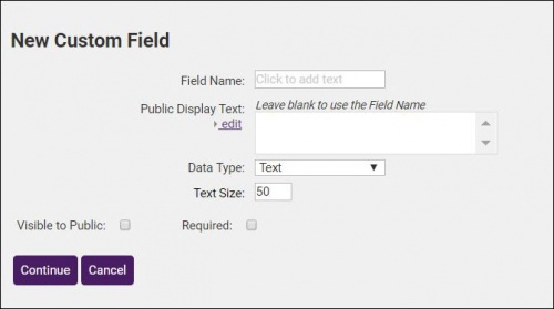 Add Custom Fields for Event Registration - ChamberMaster