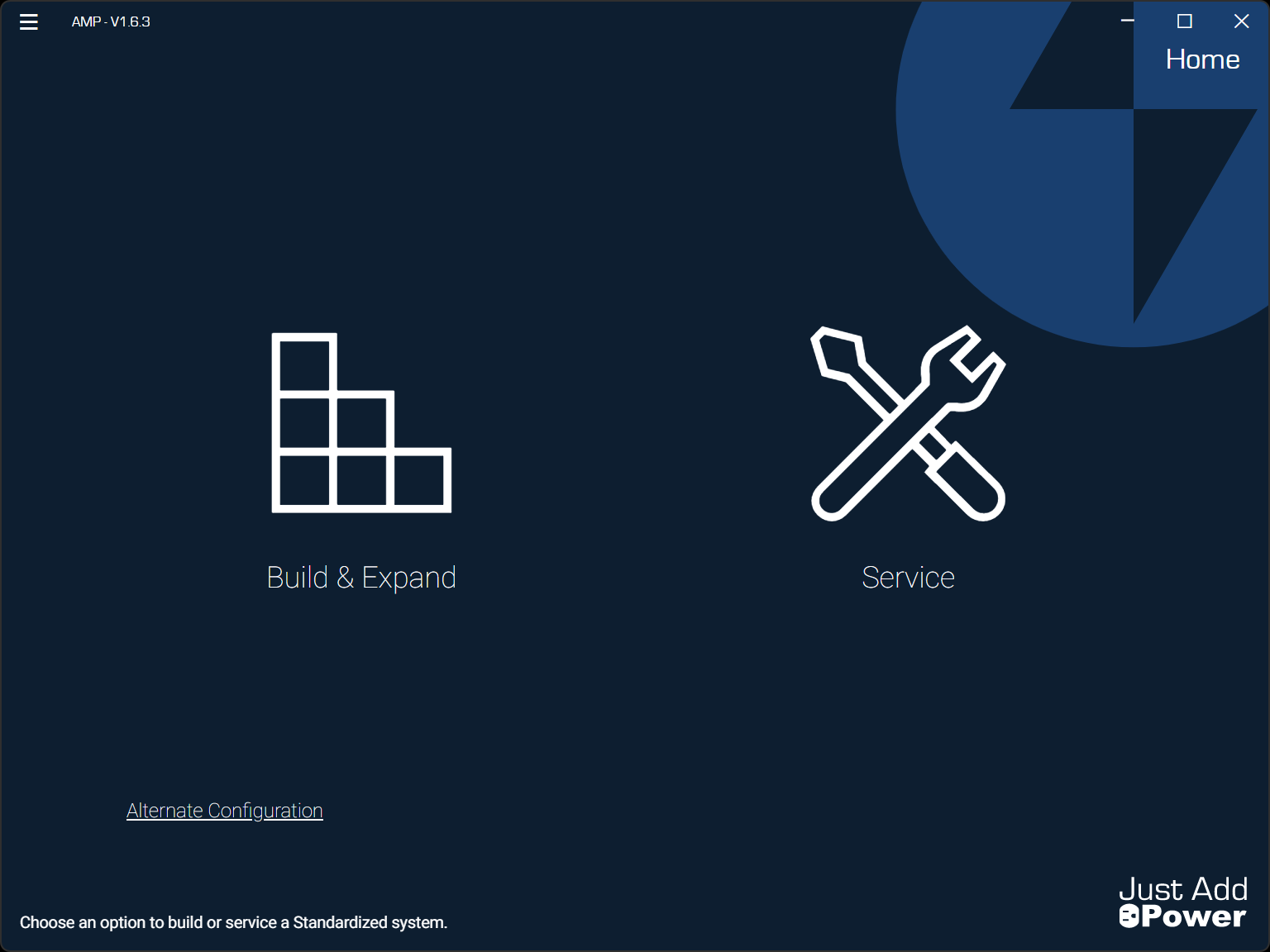 AMP Screenshot