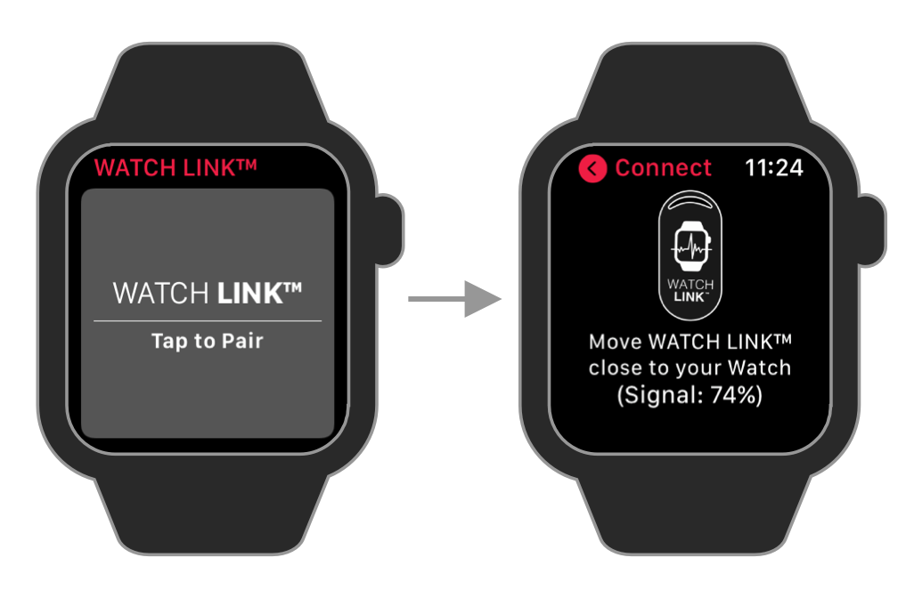 Connect the Watch Link to your Hydrow PK Fitness