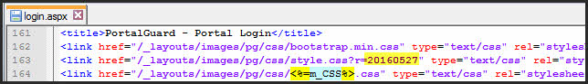 Cache prevention Update Revision Number to prevent Cache issues