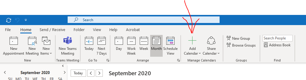 Add Shared Calendars To Outlook Priority Title Escrow Help Desk Center