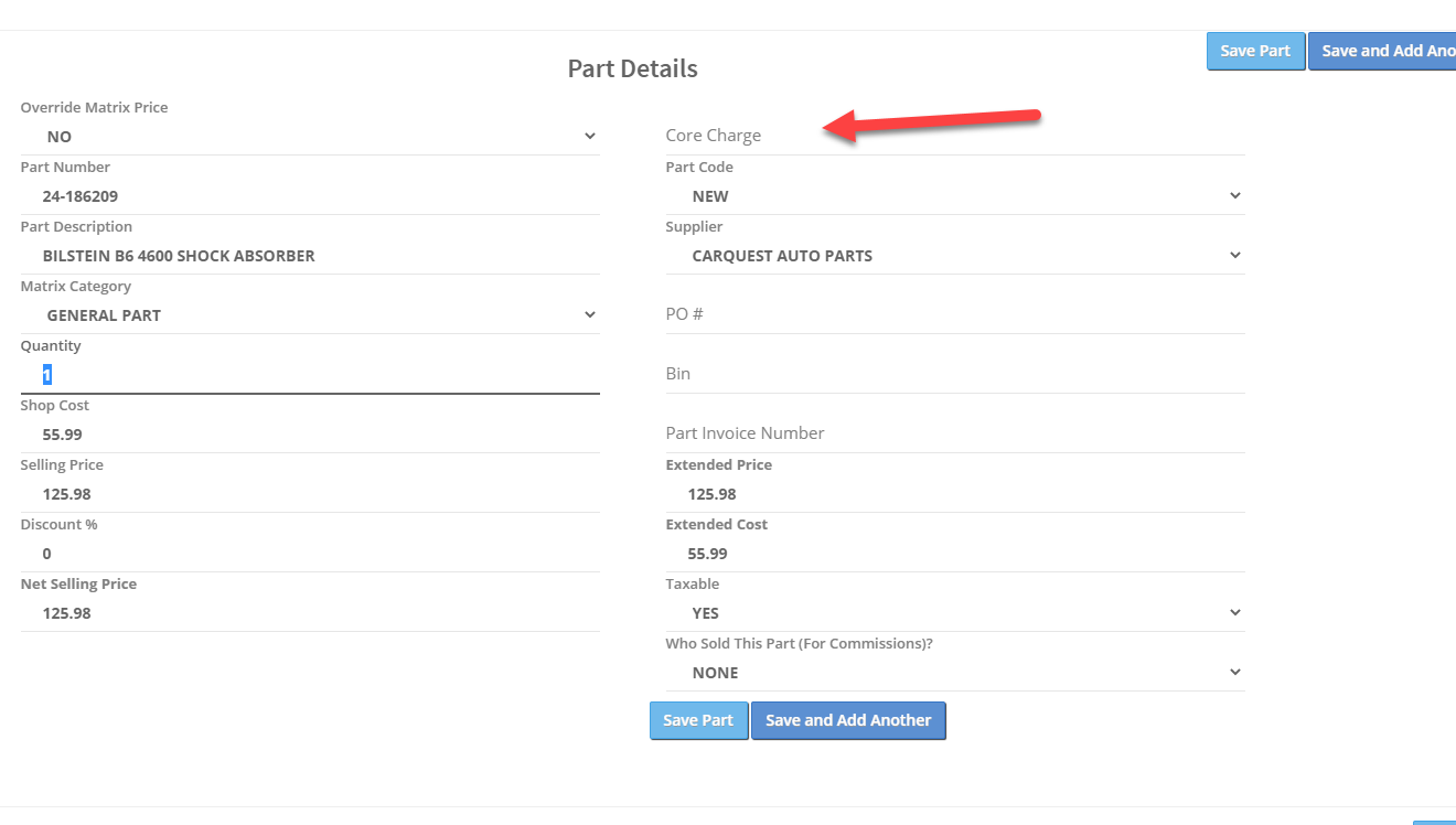 Price Matrix For Automotive Parts PowerPoint Slides, 41 OFF