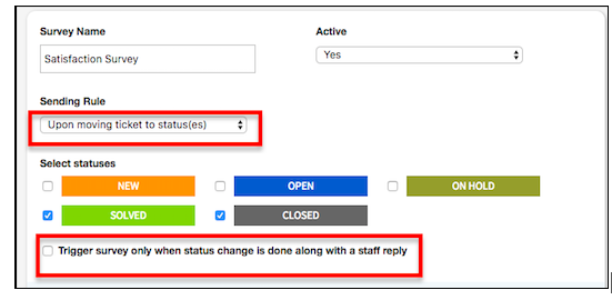 satisfication survey