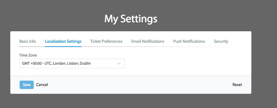 My Settings Happyfox Support