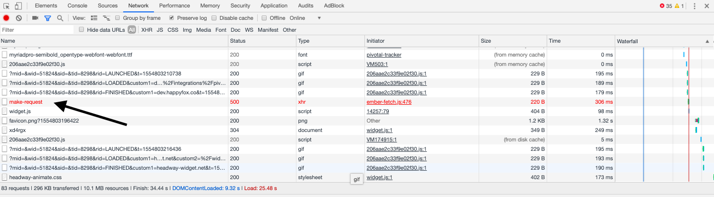 Log messages in the Console, DevTools