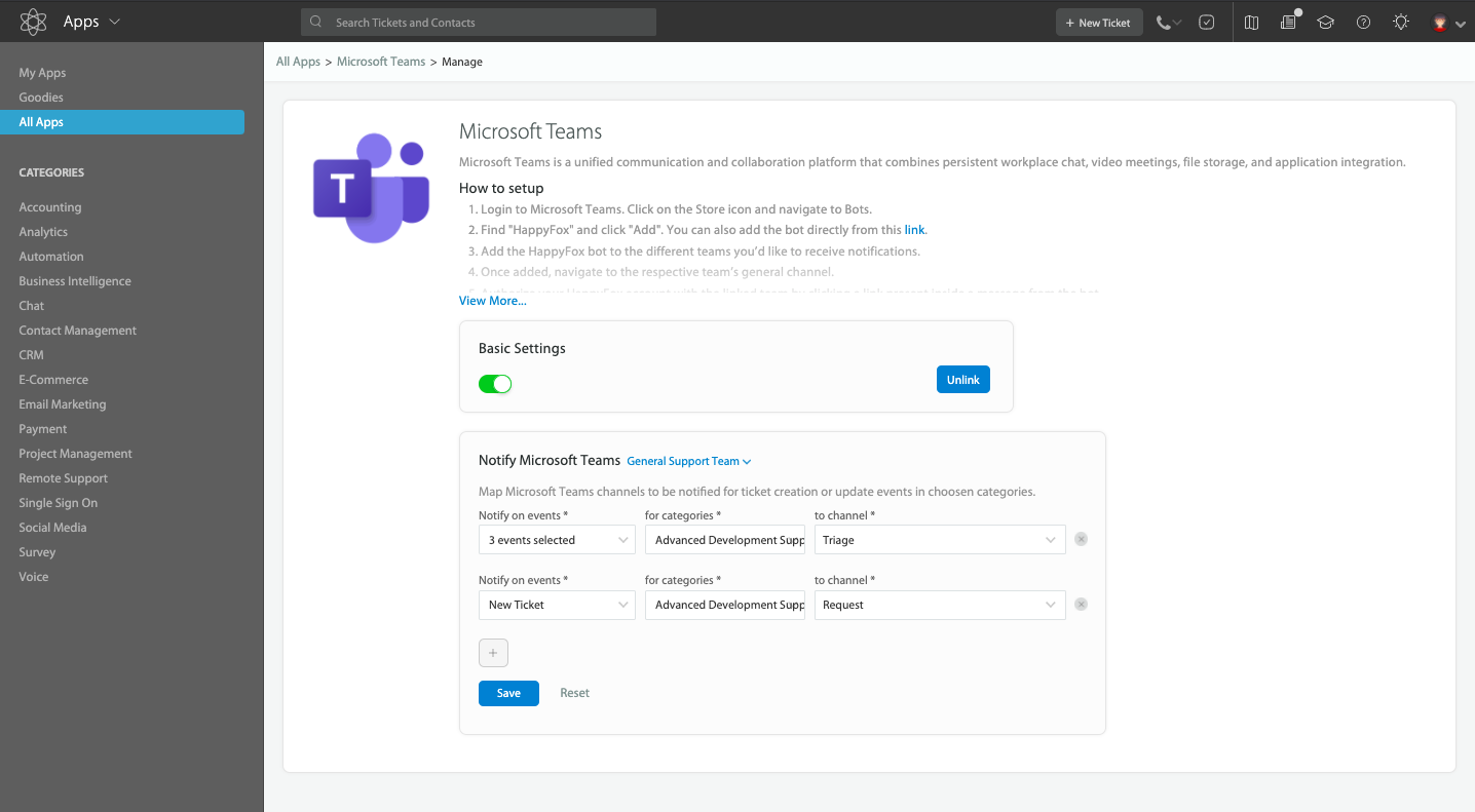 Setting Up Microsoft Teams Integration With Happyfox Happyfox Support