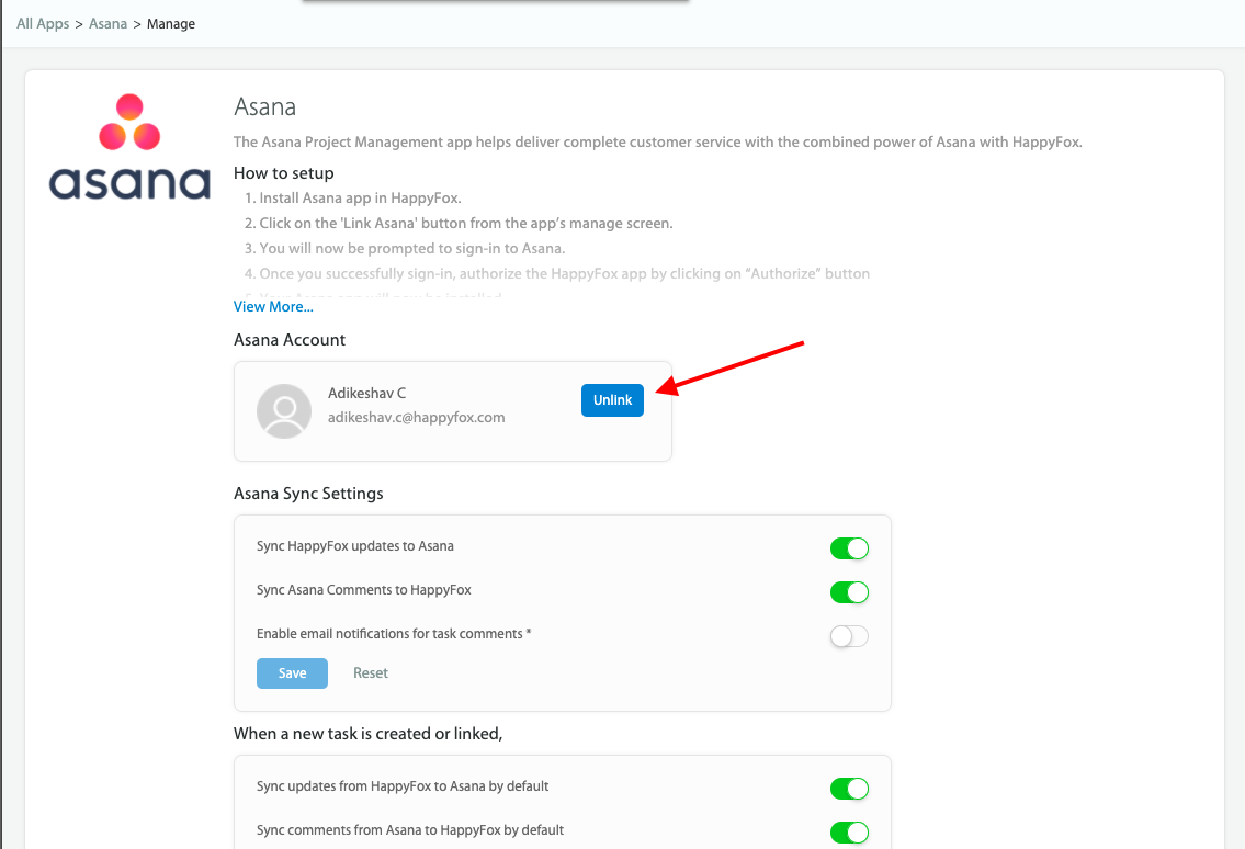 Enable integration with SurveyGizmo - HappyFox Support