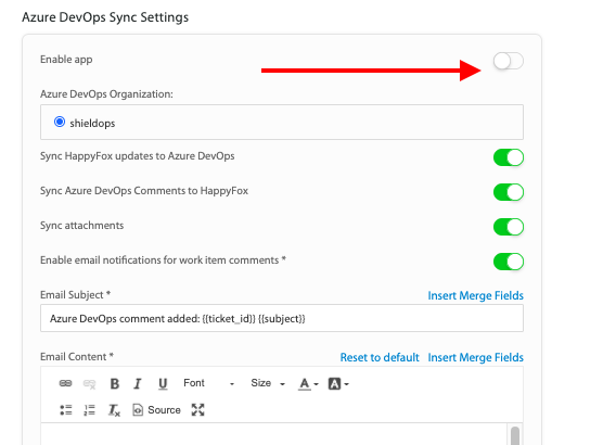 Enable integration with SurveyGizmo - HappyFox Support