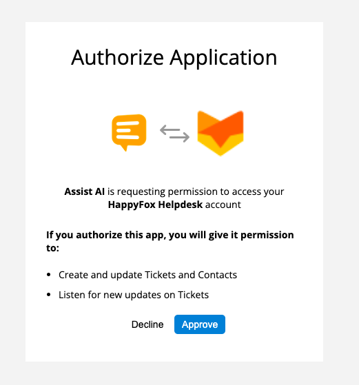 Enable integration with SurveyGizmo - HappyFox Support