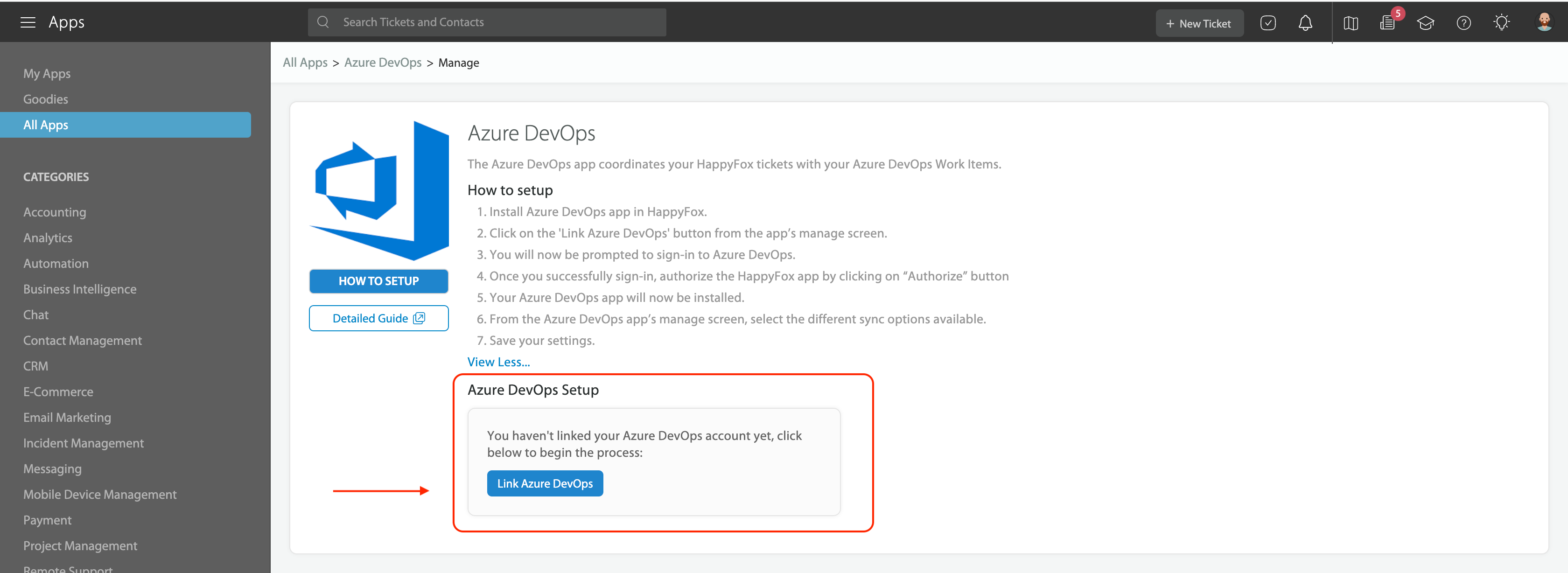 Enable integration with SurveyGizmo - HappyFox Support