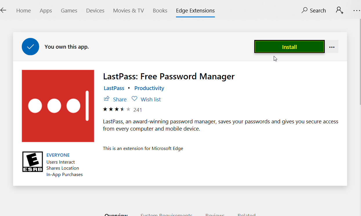 How to add the LastPass extension to your browser SysOps Helpdesk