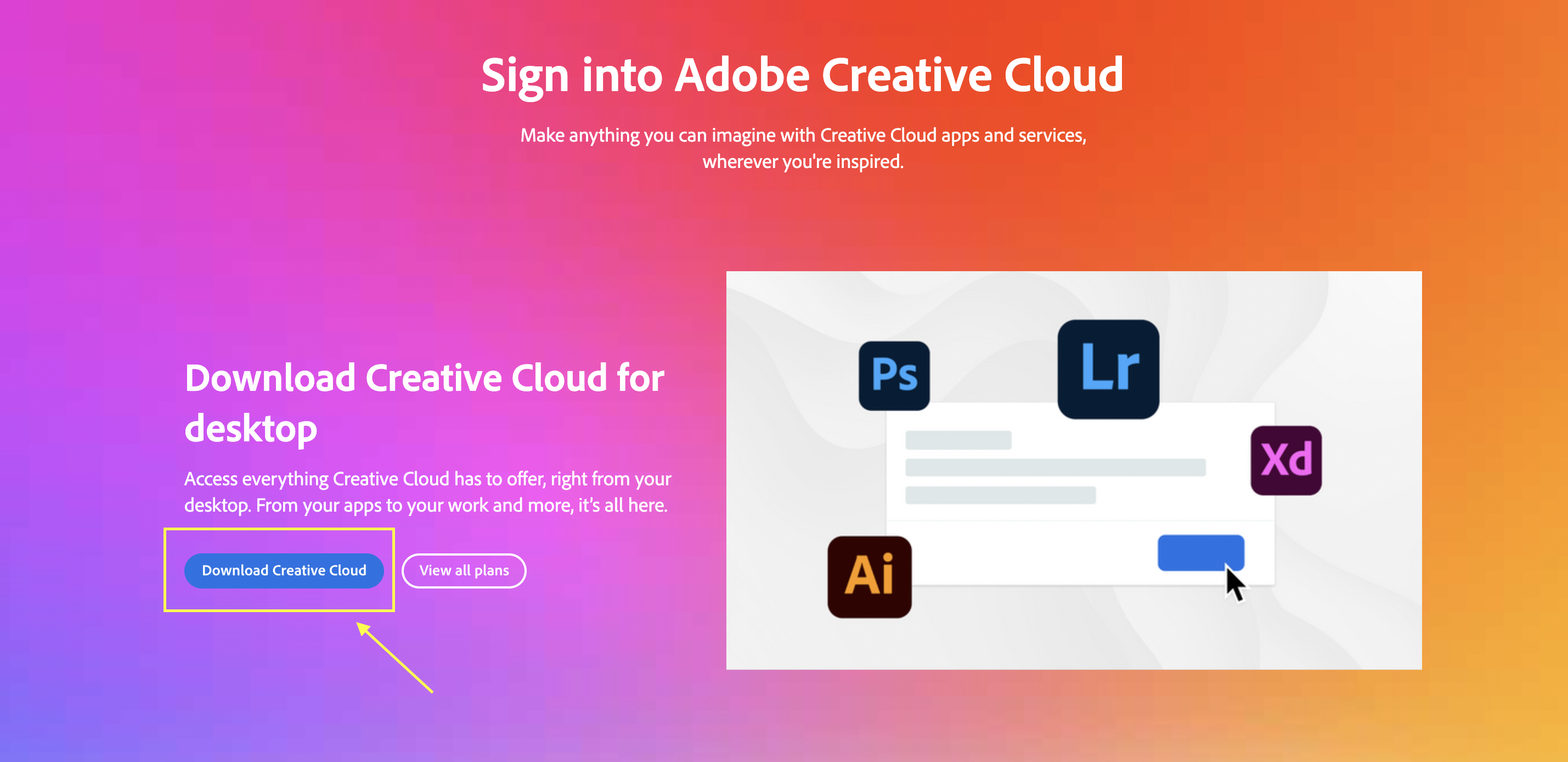 adobe creative cloud install location