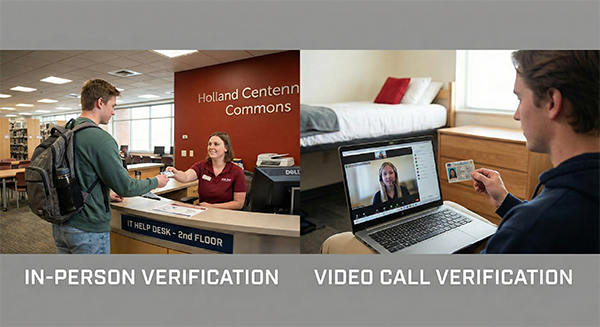 In Person vs Video Call verification