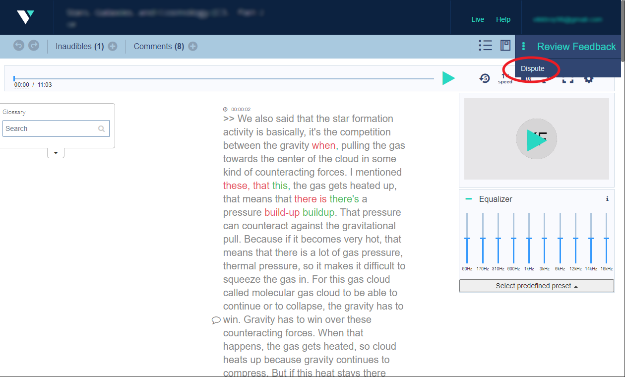 Disputing Files Disputing a File Most Effectively